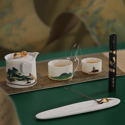 快客杯一壶两杯简约家用便携户外泡茶旅行茶具套装高档礼盒装送礼