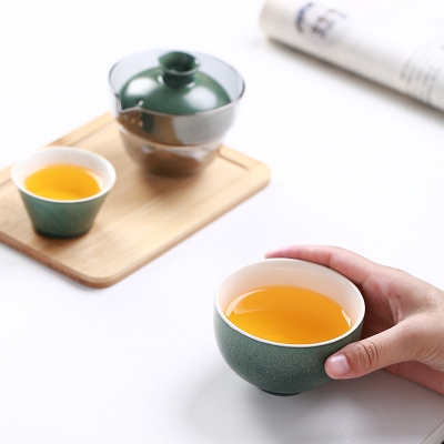 便携式旅行茶具快客杯小时光整套干泡户外旅游露营茶具手提 包礼盒