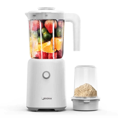 美的榨汁机多能家用小型料理机果汁机搅拌机