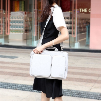 手提电脑包苹果macbook单肩包华为pro15寸16.1寸笔记本内胆包