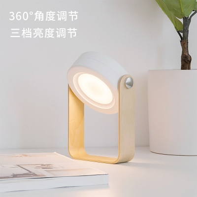 创意学生卧室学习台灯北欧护眼床头摆件迷你宿舍灯笼灯批发