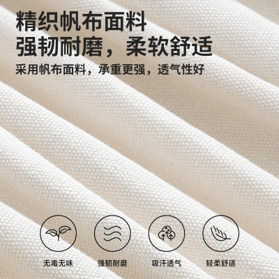 防侧翻单双人户外吊床批发户外秋千带木棍帆布弯棍吊床厂家现货
