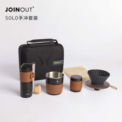 随行手冲咖啡套装手摇磨豆机户外露营便携车载套装礼品礼盒
