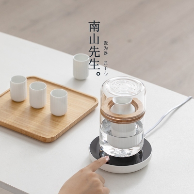 南山先生温酒器白酒杯家用烫酒壶加热黄酒日式酒具送礼盒煮酒套装